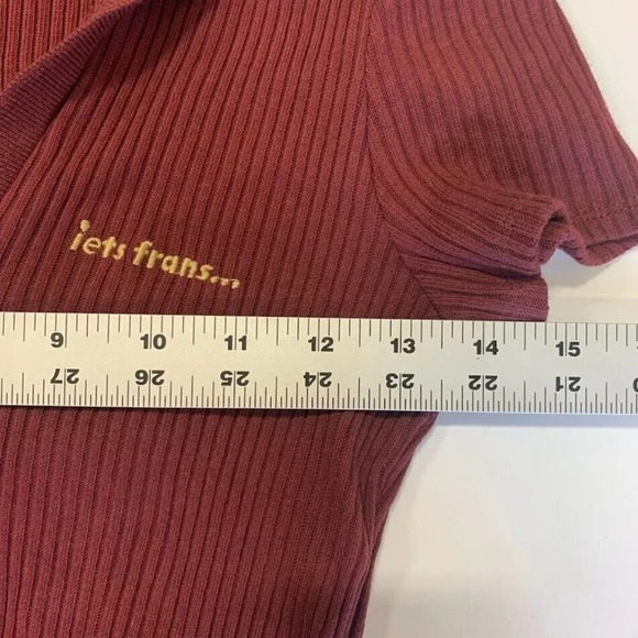 iets Fran’s Women's Ribbed Polo Mini Dress Urban Outfitters Size M NWT - Picture 9 of 10